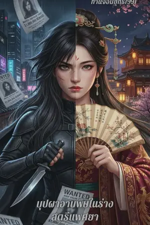 ปกนิยาย บุปผาอาบพิษในร่างสตรีแพศยา