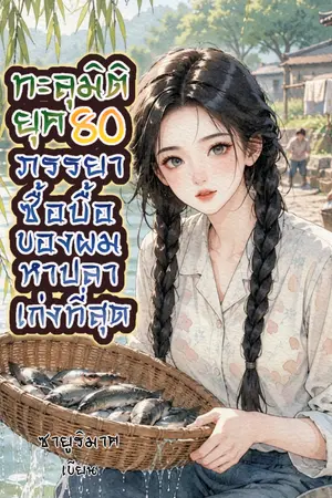 ปกนิยาย ทะลุมิติยุค80 : ภรรยาซื่อบื้อของผม หาปลาเก่งที่สุด