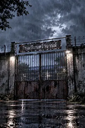 ปกนิยาย กฎในการเอาตัวรอดโรงเรียนศรีวิจารน์