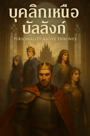 ปกนิยาย บุคลิกเหนือบัลลังก์ ( Personality Above Thrones )