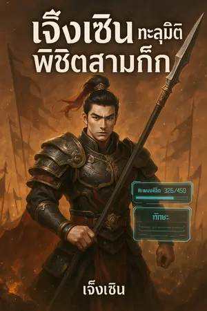 ปกนิยาย เจิ้งเซินทะลุมิติ พิชิตสามก๊ก