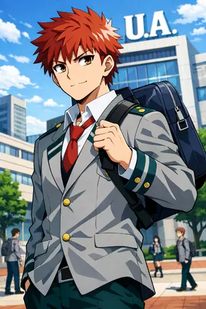 ปกนิยาย [MHA] ฮีโร่งั้นเหรอ