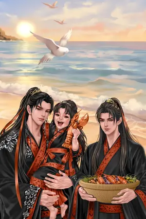 ปกนิยาย ทะลุมิติมาเป็นเกอน้อยตระกูลลั่ว (Mpreg)