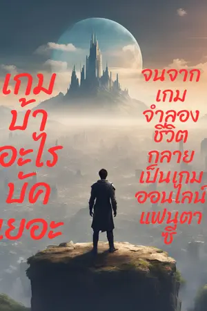 ปกนิยาย เกมบ้าอะไรบัคเยอะ จนจากเกมจำลองชีวิตกลายเป็นเกมออนไลน์แฟนตาซี