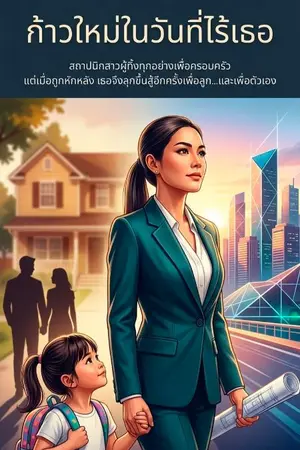 ปกนิยาย ก้าวใหม่ในวันที่ไร้เธอ