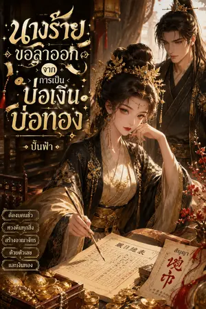 ปกนิยาย นางร้ายลาออกจากการเป็นบ่อเงินบ่อทอง