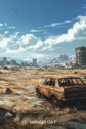 ปกนิยาย ผู้รอดชีวิตในวันสิ้นโลก