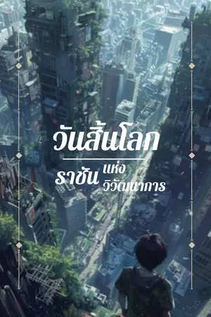 ปกนิยาย วันสิ้นโลก: ราชันแห่งวิวัฒนาการ