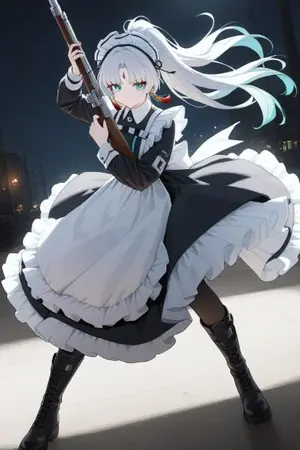ปกนิยาย Battle Maid หน้าที่ เกียรติยศ คำสัตย์