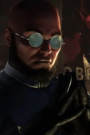 ปกนิยาย fic batman arkham city แฟ้มของดร. ฮิวโก้ สเตรนจ์