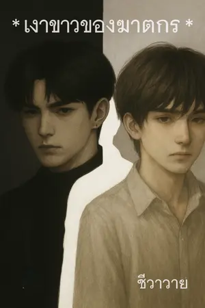 ปกนิยาย เงาขาวของฆาตกร