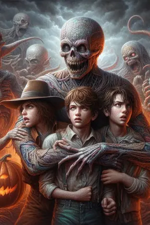 ปกนิยาย เขย่าขวัญ...วันฮาโลวีน