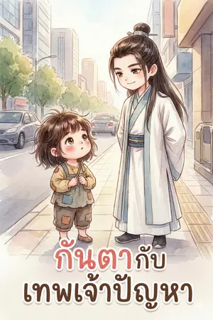 ปกนิยาย กันตากับเทพเจ้าปัญหา