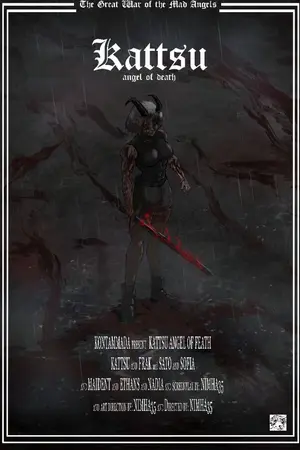 ปกนิยาย KATTSU the angel of death มหาสงครามเทวทูตคลั่ง
