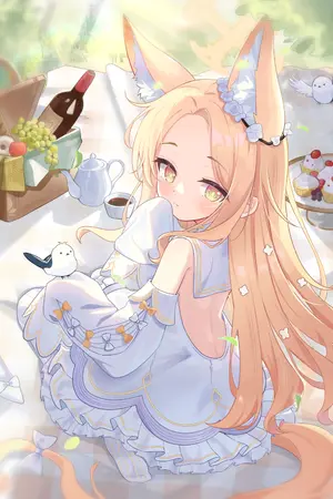 ปกนิยาย [Fic Blue Archive/Oc] : Black Wing of Tea Party