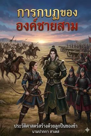 ปกนิยาย การกบฏขององค์ชายสาม