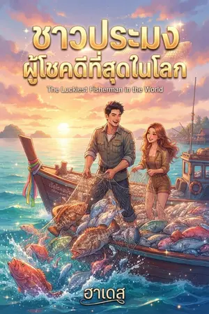ปกนิยาย ชาวประมงผู้โชคดีที่สุดในโลก (The Luckiest Fisherman in the World)
