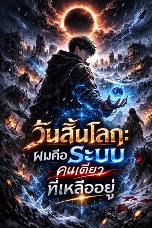 ปกนิยาย วันสิ้นโลก: ผมคือระบบคนเดียวที่เหลืออยู่