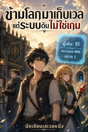 ปกนิยาย ข้ามโลกมาเก็บเวล แต่ระบบดันไม่ใช่เกม