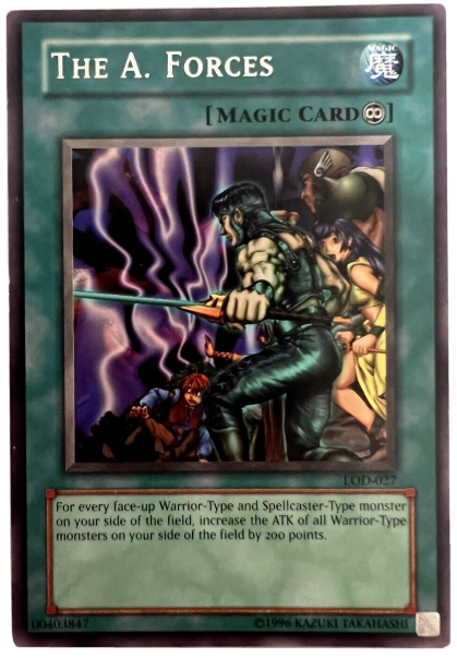 Yu-Gi-Oh! TCG - The A. Forces - Rare