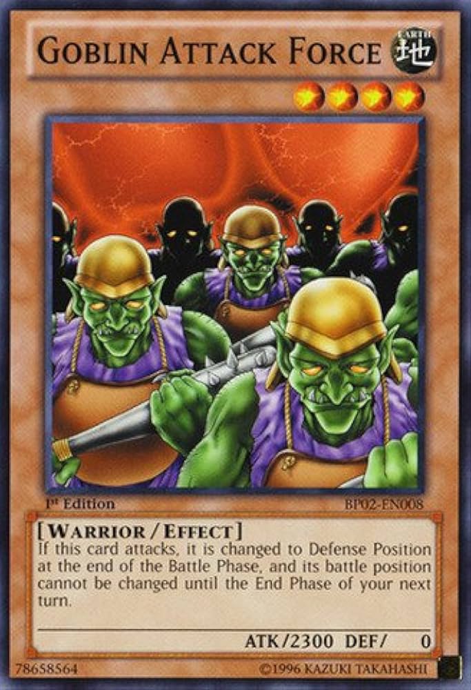 YU-GI-OH! - Goblin Attack Force (BP02-EN008) - Battle Pack 2: War of The  Giants - 1st Edition - Common