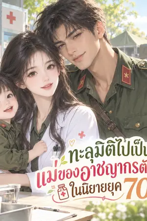 ปกนิยาย ทะลุมิติไปเป็นแม่ของอาชญากรตัวร้ายในนิยายยุค 70