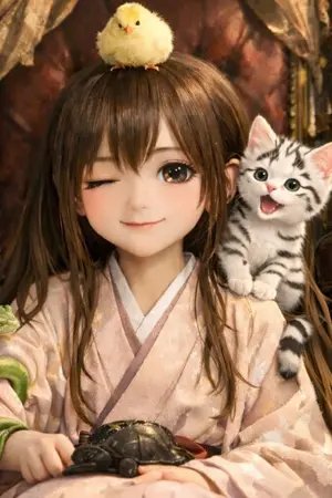 ปกนิยาย ฮ่องเต้น้อยกับเหล่าสัตว์เลี้ยง