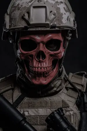 ปกนิยาย Red Ghost มัจจุราชเงียบ