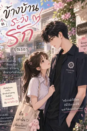 ปกนิยาย ข้างบ้านระวังรัก