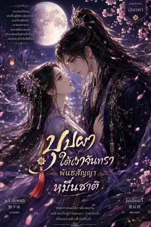 ปกนิยาย บุปฝาใต้เงาจันทรา พันธสัญญาหมื่นชาติ