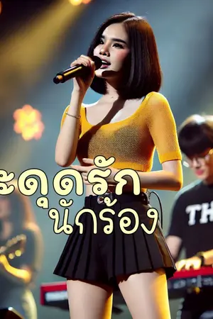 ปกนิยาย สะดุดรักนักร้อง