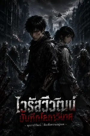 ปกนิยาย ไวรัสวิวัฒน์ : บันทึกโลกาวินาศ