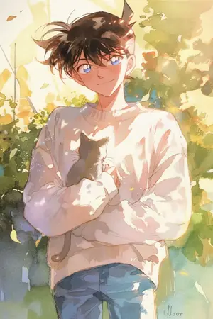 ปกนิยาย (Fic Conan) แม่มดหวานใจของนายนักสืบ