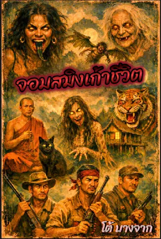 ปกนิยาย จอมสมิงเก้าชีวิต