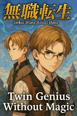 ปกนิยาย Mushoku Tensei: แฝดอัจฉริยะไร้เวท