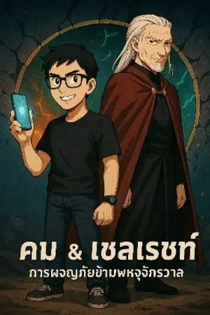 ปกนิยาย คม & เซลเรชท์: การผจญภัยข้ามจักรวาล