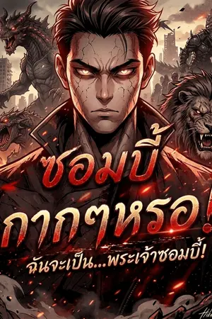 ปกนิยาย ซอมบี้กากๆหรอ ฉันจะกลายเป็นพระเจ้าซอมบี้!