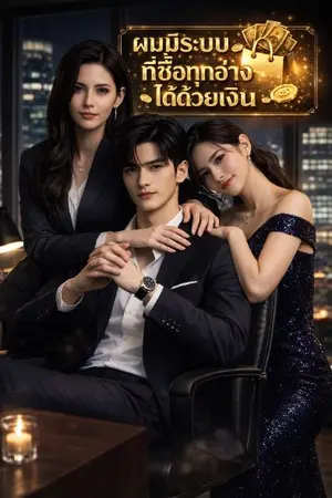 ปกนิยาย ผมมีระบบที่ซื้อทุกอย่างได้ด้วยเงิน