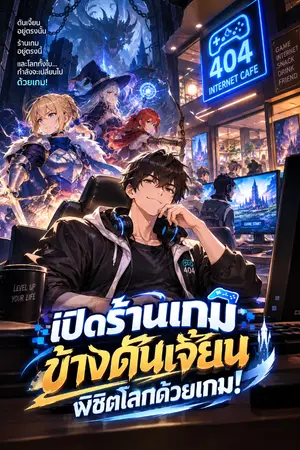 ปกนิยาย ร้านเกมปริศนาข้างดันเจี้ยน กับภารกิจพิชิตโลก!!!