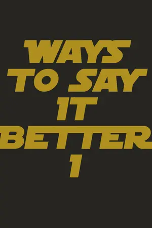 ปกนิยาย Ways To Say It Better 1