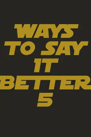 ปกนิยาย Ways To Say It Better 5
