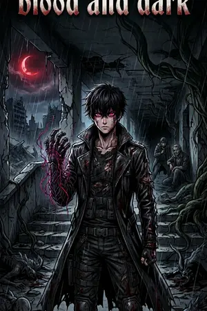 ปกนิยาย Blood and dark