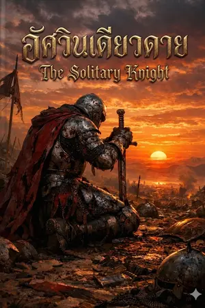 ปกนิยาย อัศวินเดียวดาย (The Solitary Knight)