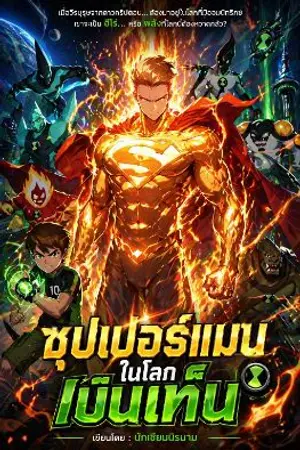 ปกนิยาย ซุปเปอร์แมนในโลกเย็นเท็น(รีเมค)