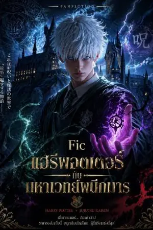 ปกนิยาย แฮร์รี่พอตเตอร์ × มหาเวทผนึกมาร
