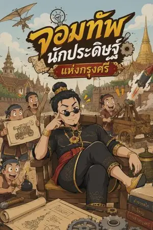 ปกนิยาย จอมทัพนักประดิษฐ์แห่งกรุงศรี