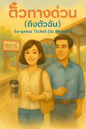 ปกนิยาย ตั๋วทางด่วน (ถึงตัวฉัน)