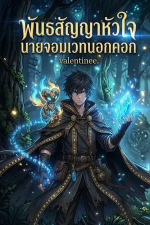 ปกนิยาย พันธสัญญาหัวใจ นายจอมเวทนอกคอก