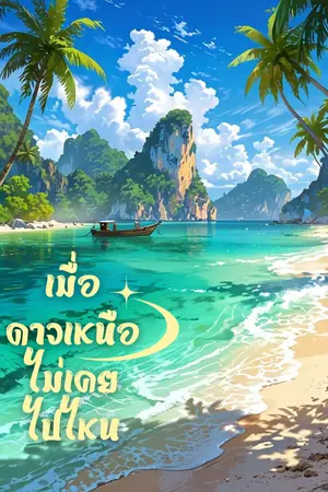 ปกนิยาย เมื่อดาวเหนือไม่เคยไปไหน