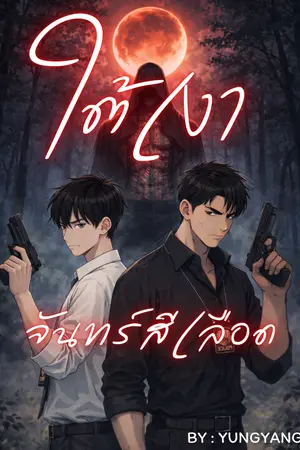 ปกนิยาย ใต้เงาจันทร์สีเลือด